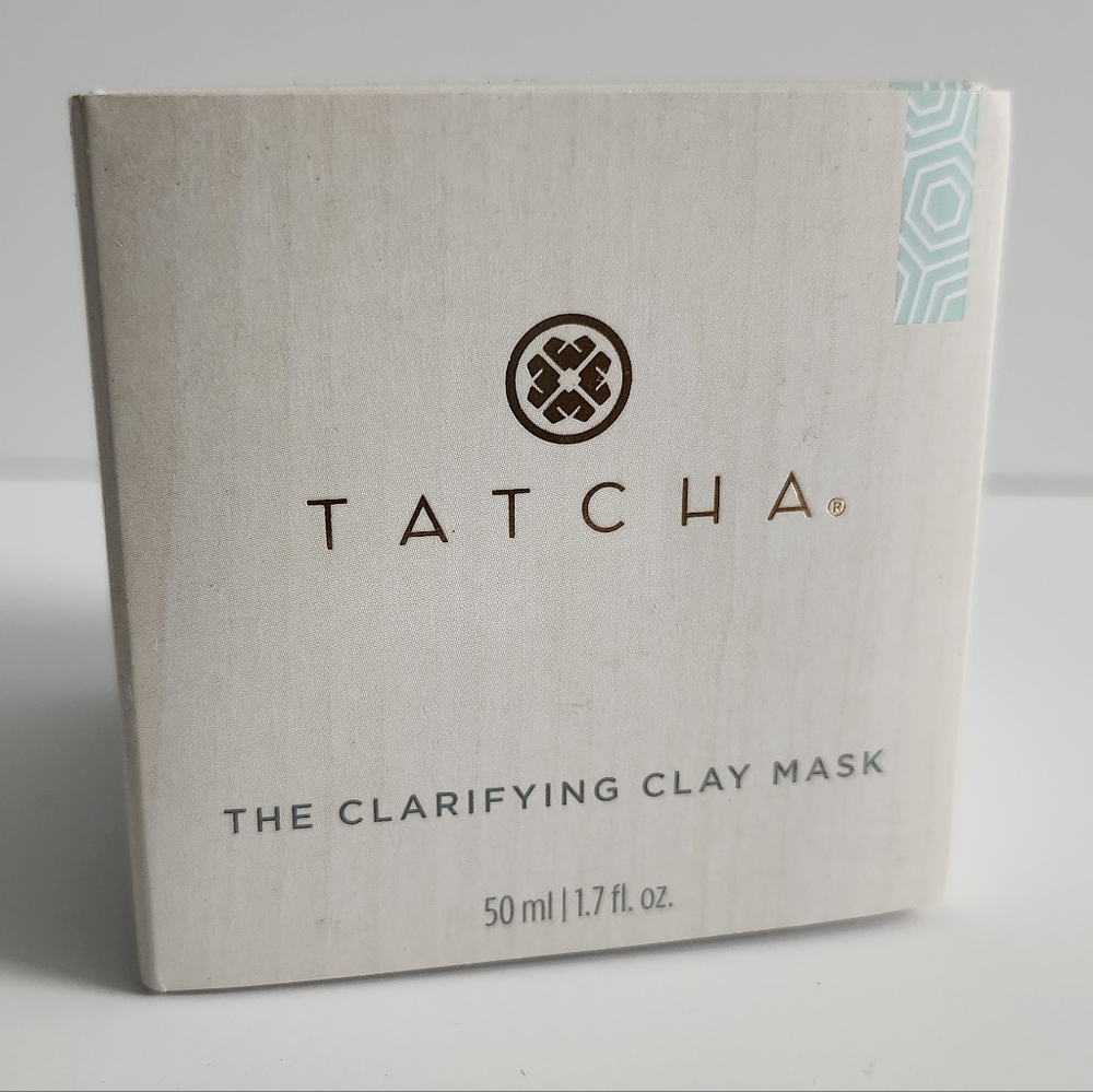 Tatcha Clarifying Clay Mask Full Size - Exfoliating & Pore Refining - Picture 2 of 5